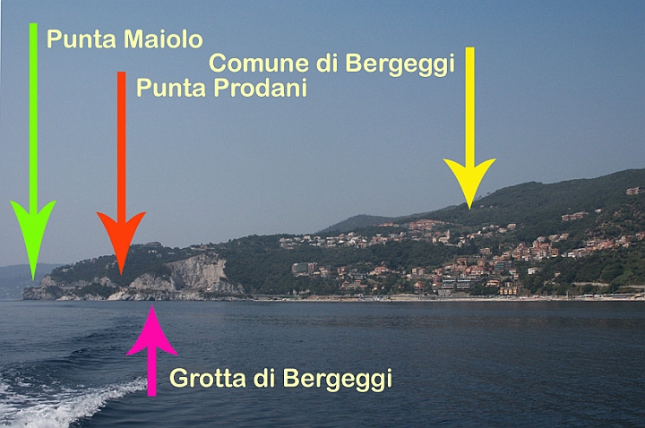 Bergeggi-01.jpg - La grotta di Bergeggi si Trova in Liguria, nei pressi di Savona, nell'omonimo Comune.