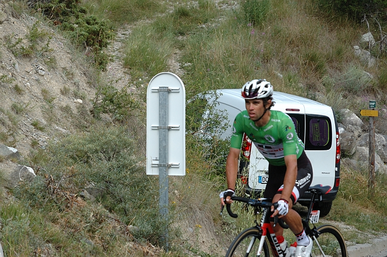 DSC_4949.jpg - La maglia verde Michael Matthews.